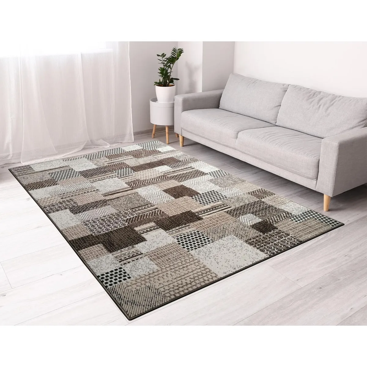 MICA - Alfombra luna patch 160x225cm