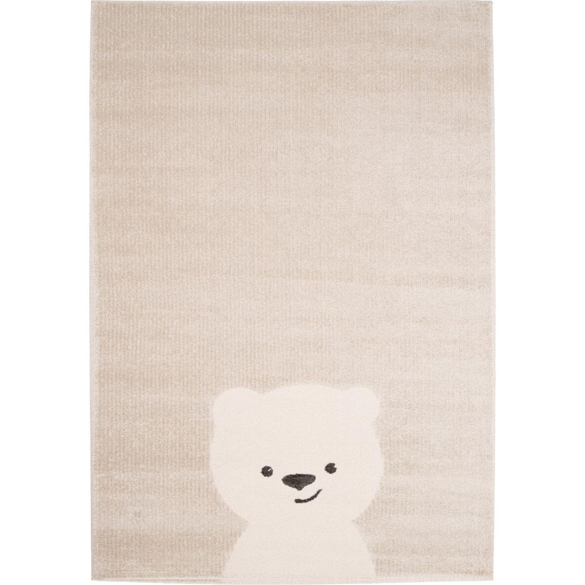 MICA - Alfombra Infantil Oso Beige