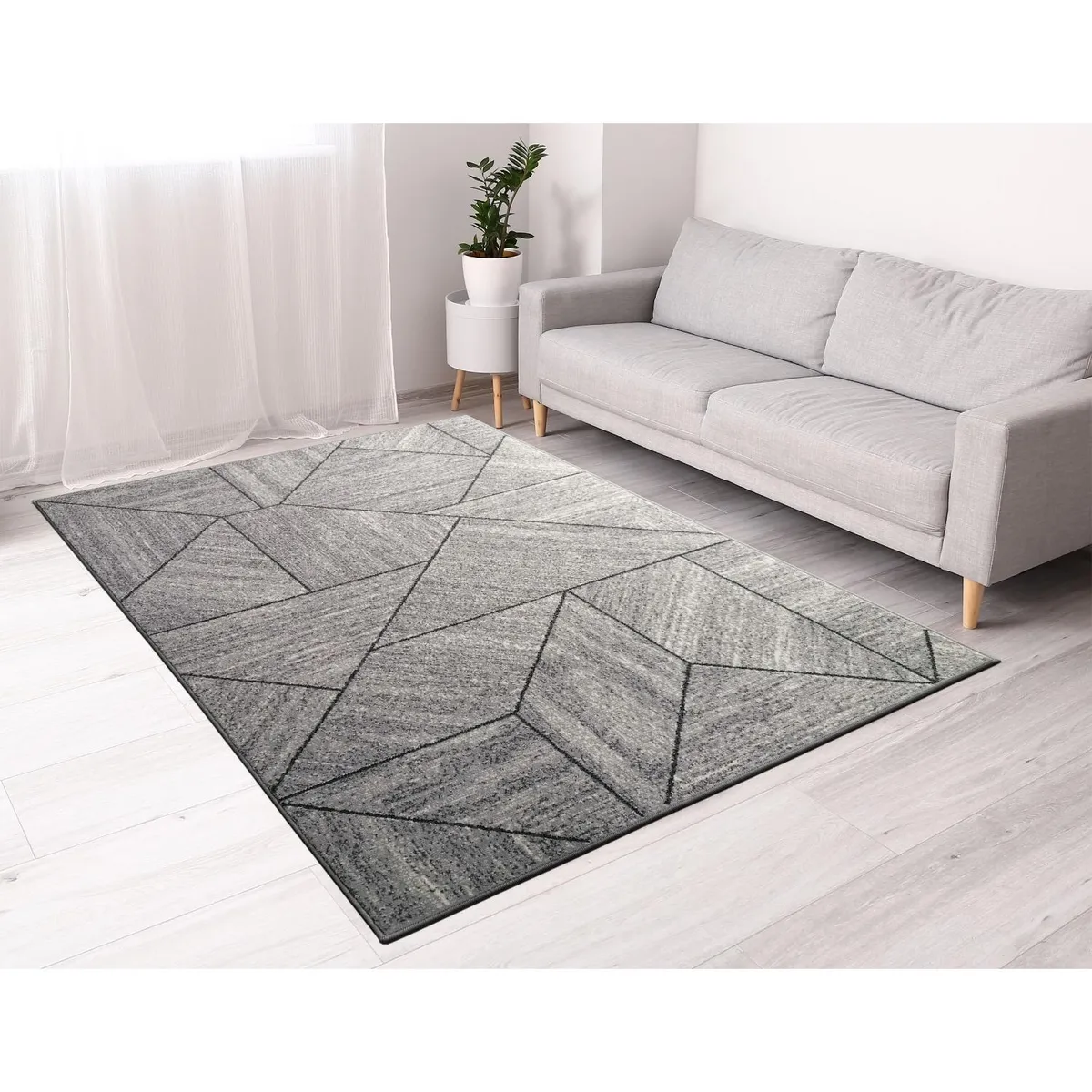 MICA - Alfombra luna Geométrica 160x225cm 