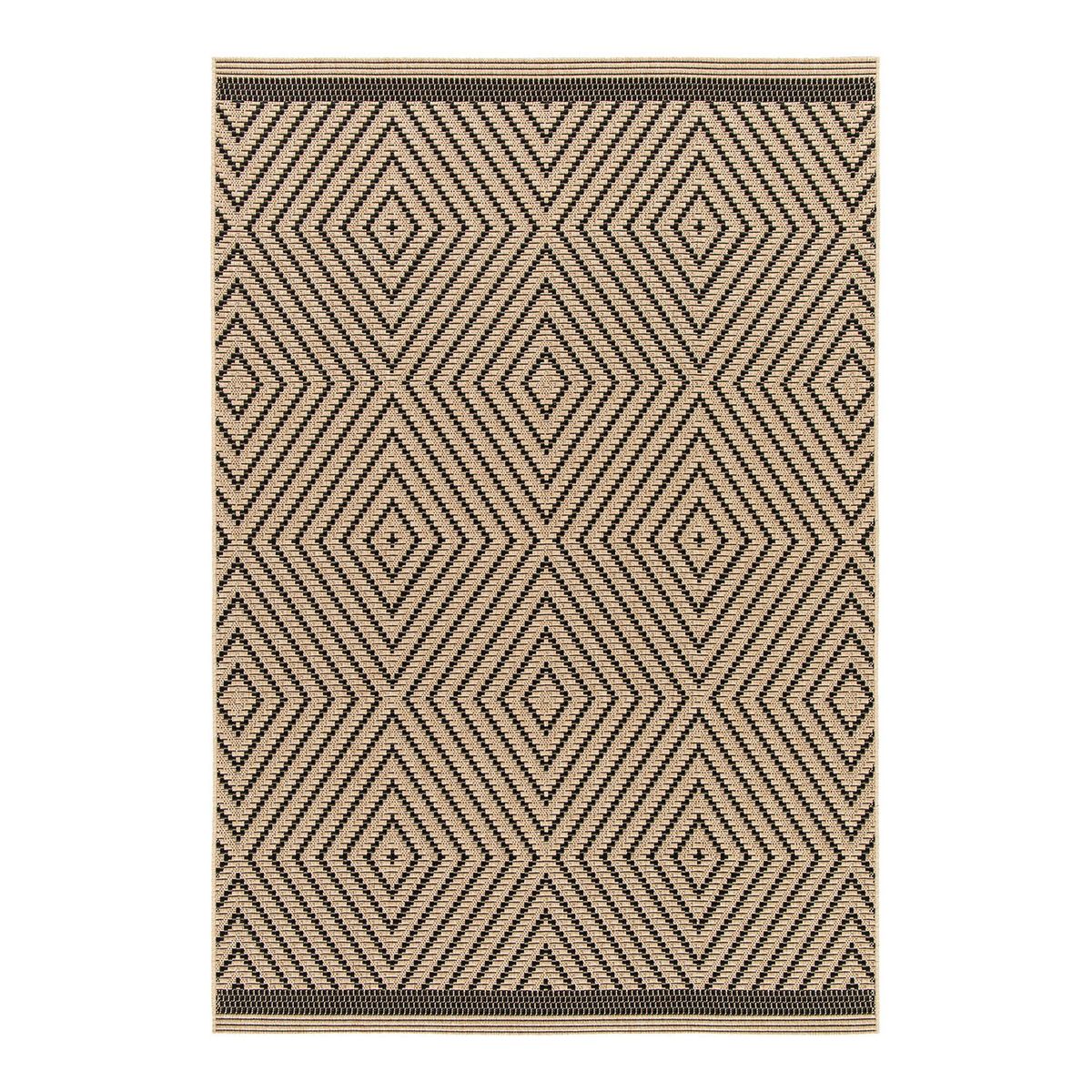 MICA - Alfombra Grace Rombos Marrón