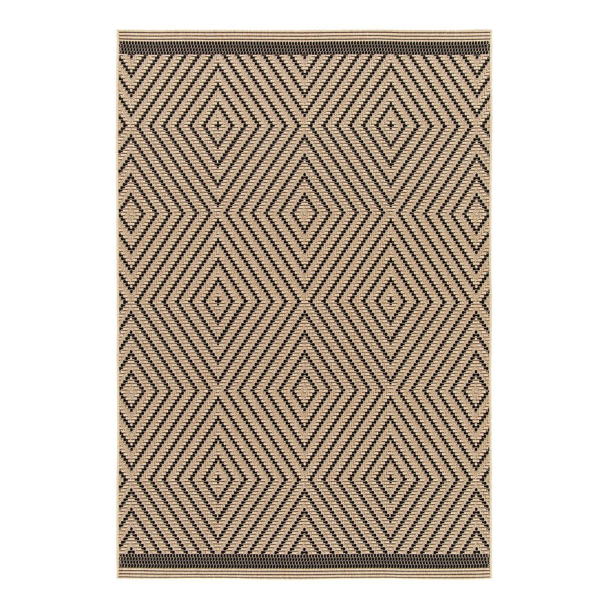 MICA - Alfombra Grace Rombos Marrón