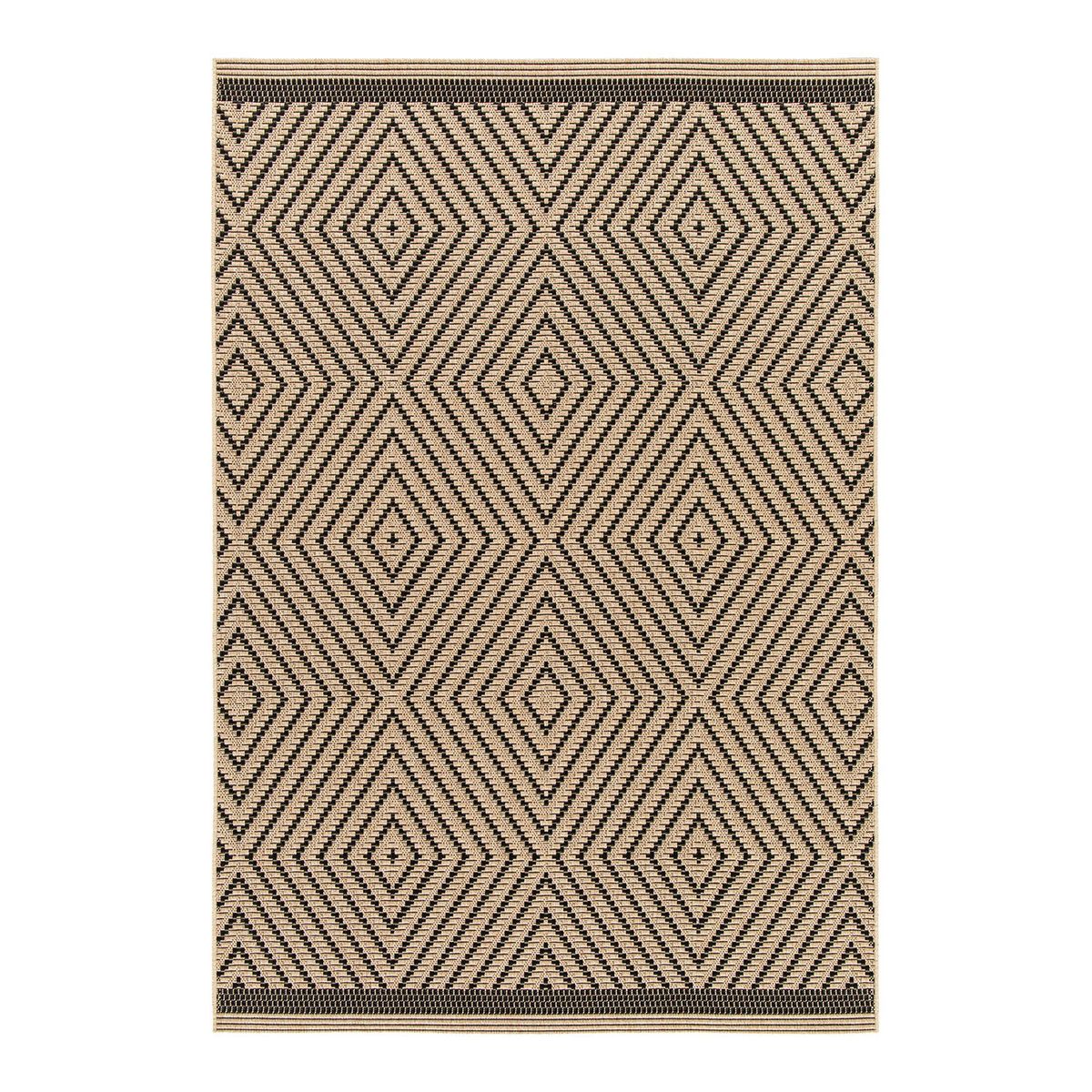 MICA - Alfombra Grace Rombos Marrón