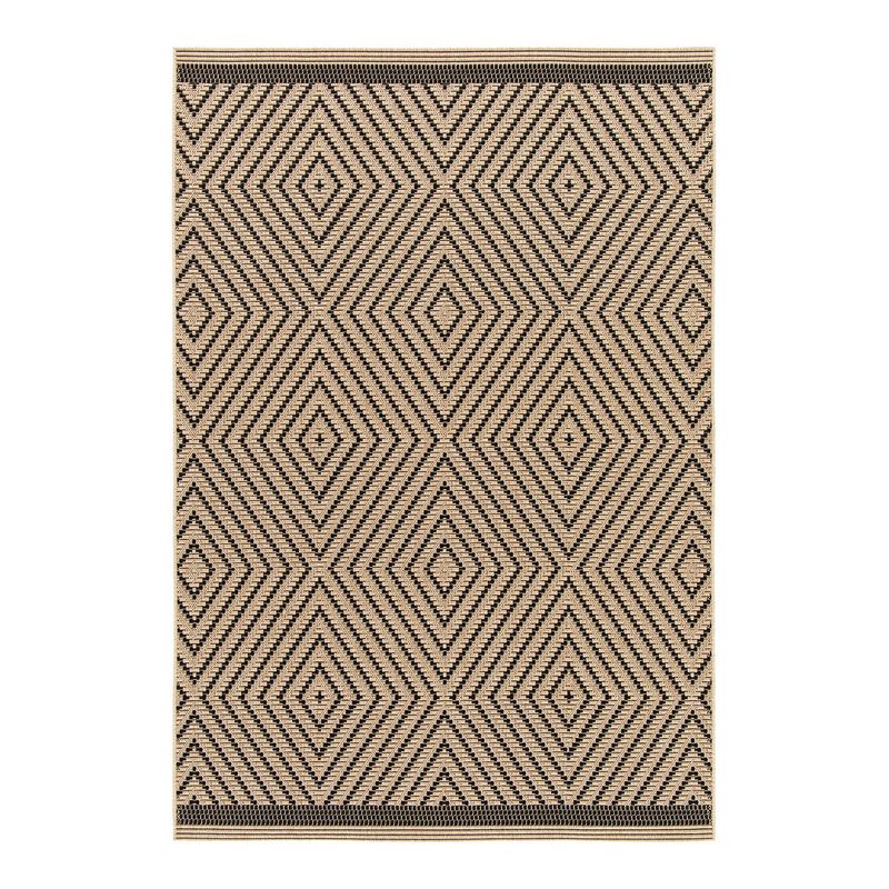 MICA - Alfombra Grace Rombos Marrón