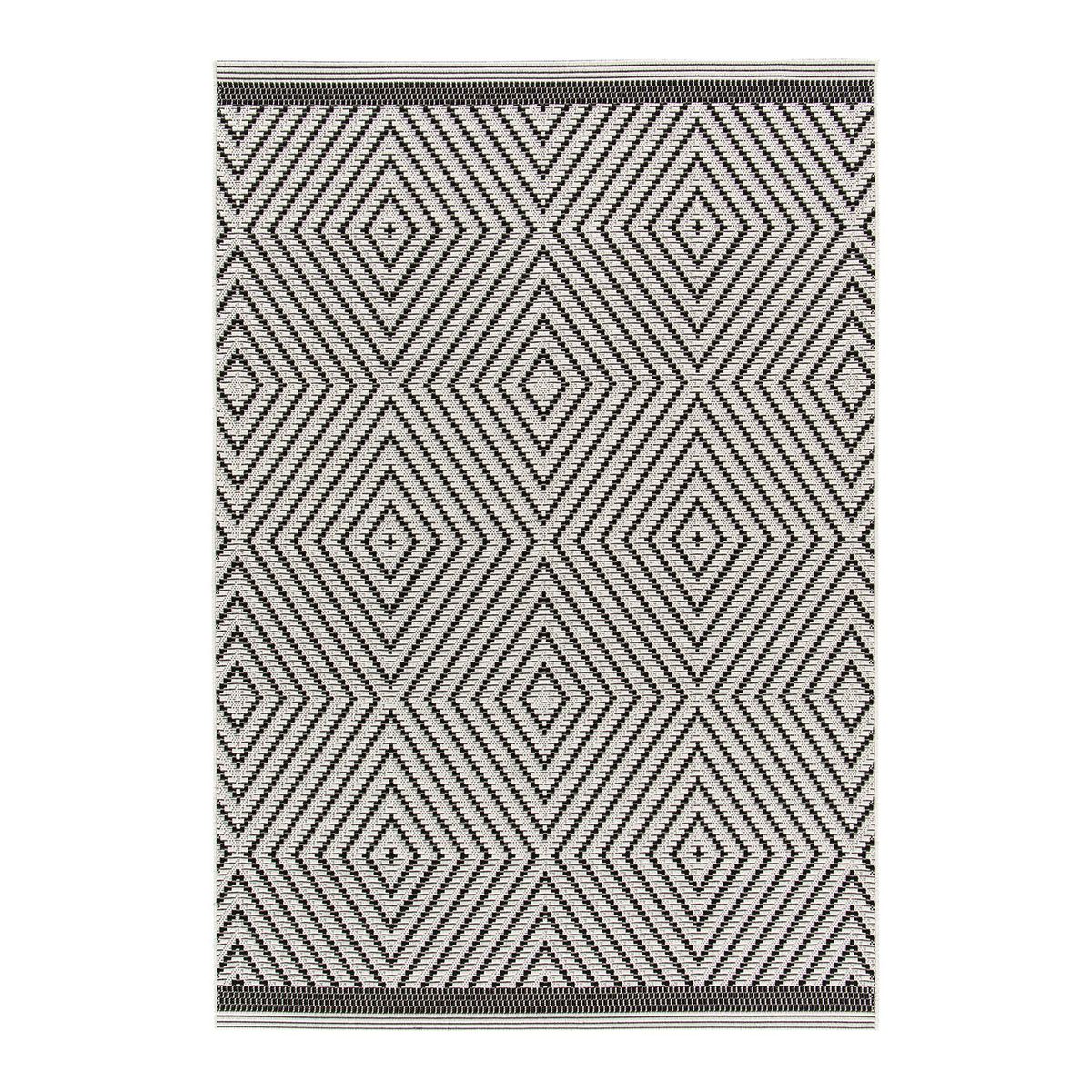 MICA - Alfombra Grace Rombos Marrón