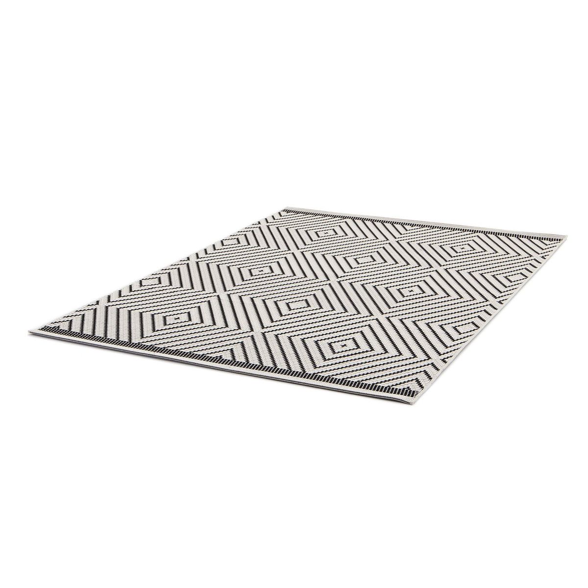 MICA - Alfombra Grace Rombos Marrón