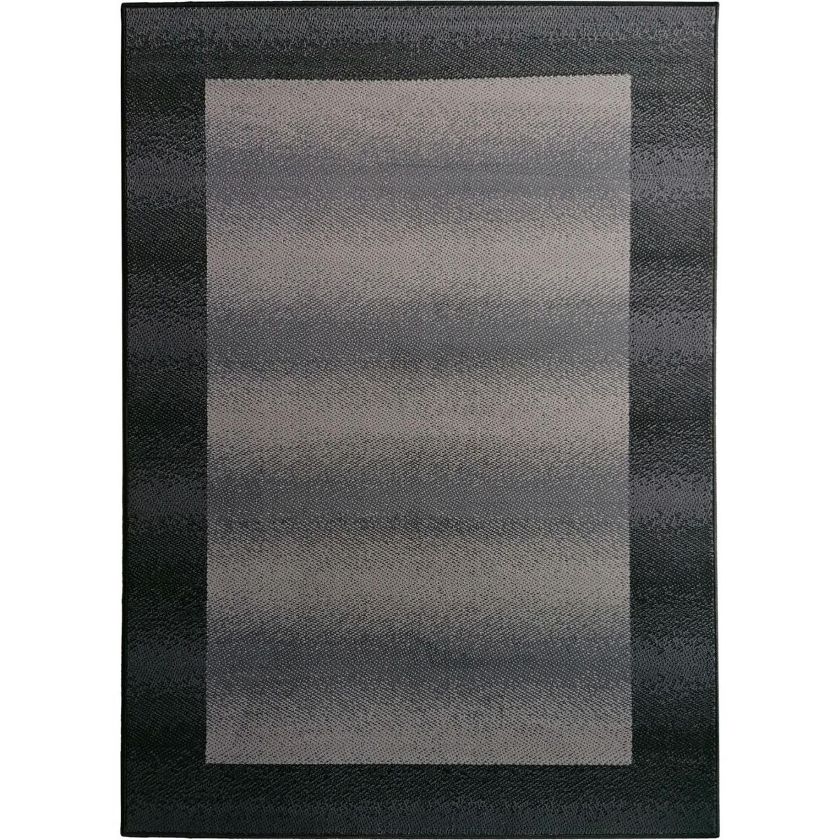 MICA - Alfombra luna diseño con borde 160x225cm 