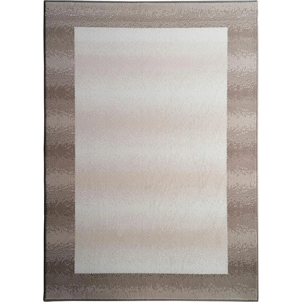 MICA - Alfombra luna diseño con borde 160x225cm 