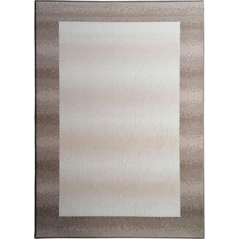 MICA - Alfombra luna diseño con borde 160x225cm 