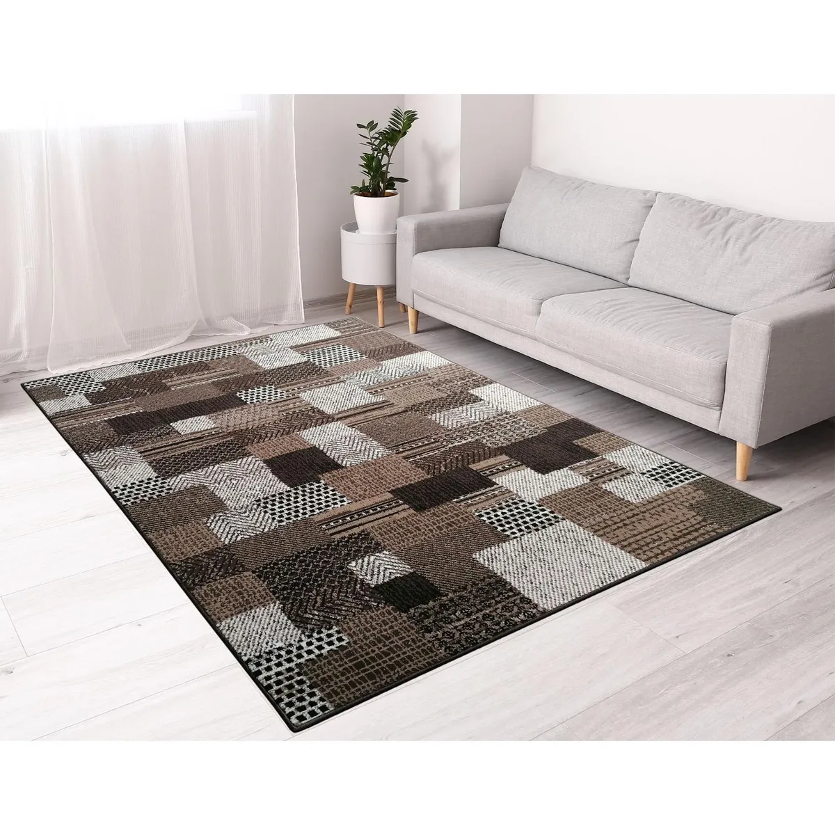 MICA - Alfombra luna patch 160x225cm