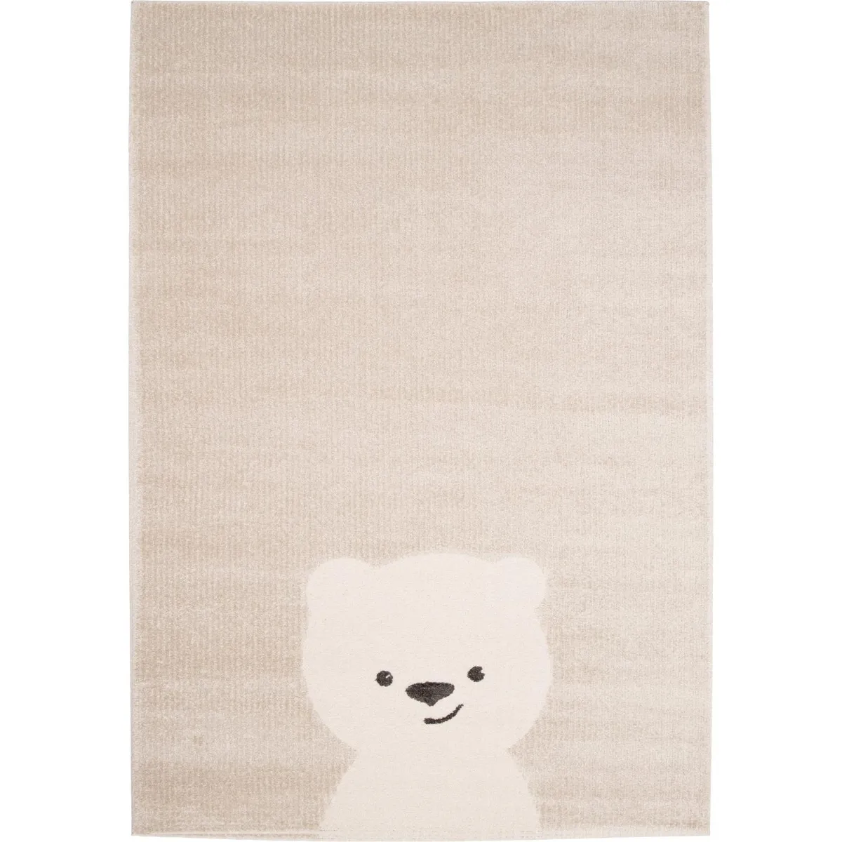MICA - Alfombra Infantil Oso Beige