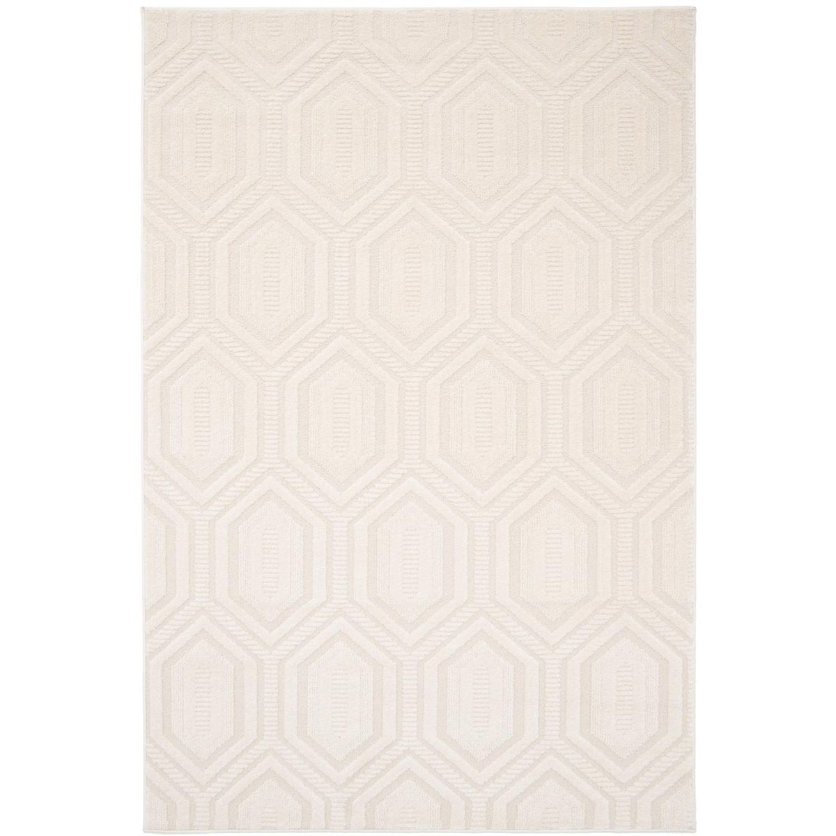 MICA - Alfombra Brera Hexágonos Beige