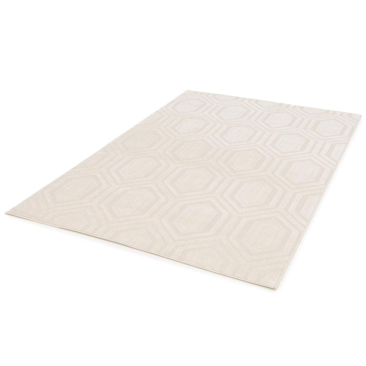 MICA - Alfombra Brera Hexágonos Beige