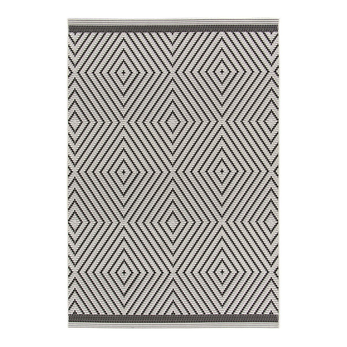 MICA - Alfombra Grace Rombos Marrón