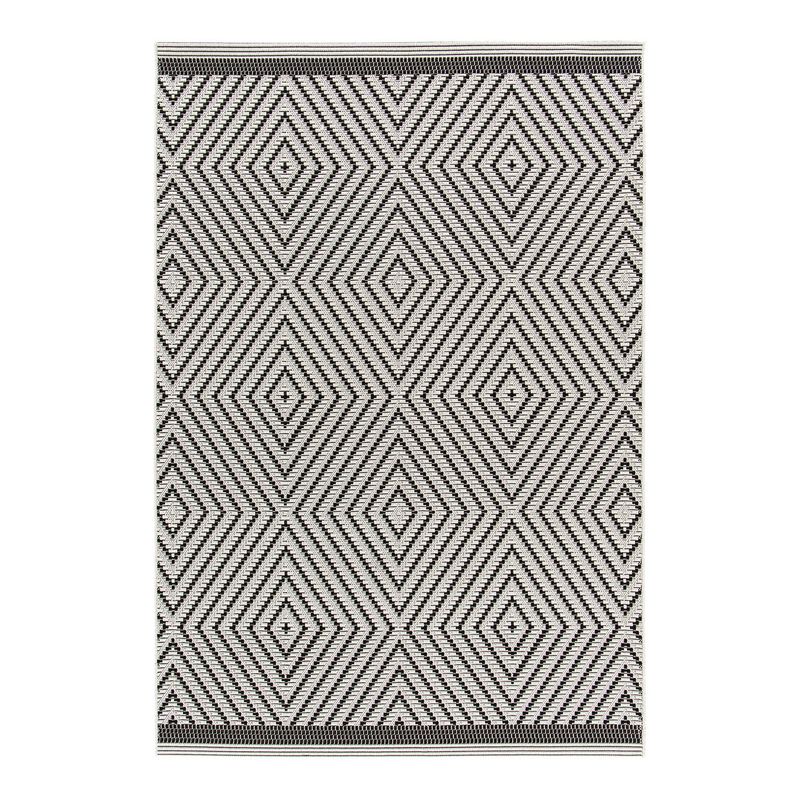 MICA - Alfombra Grace Rombos Marrón