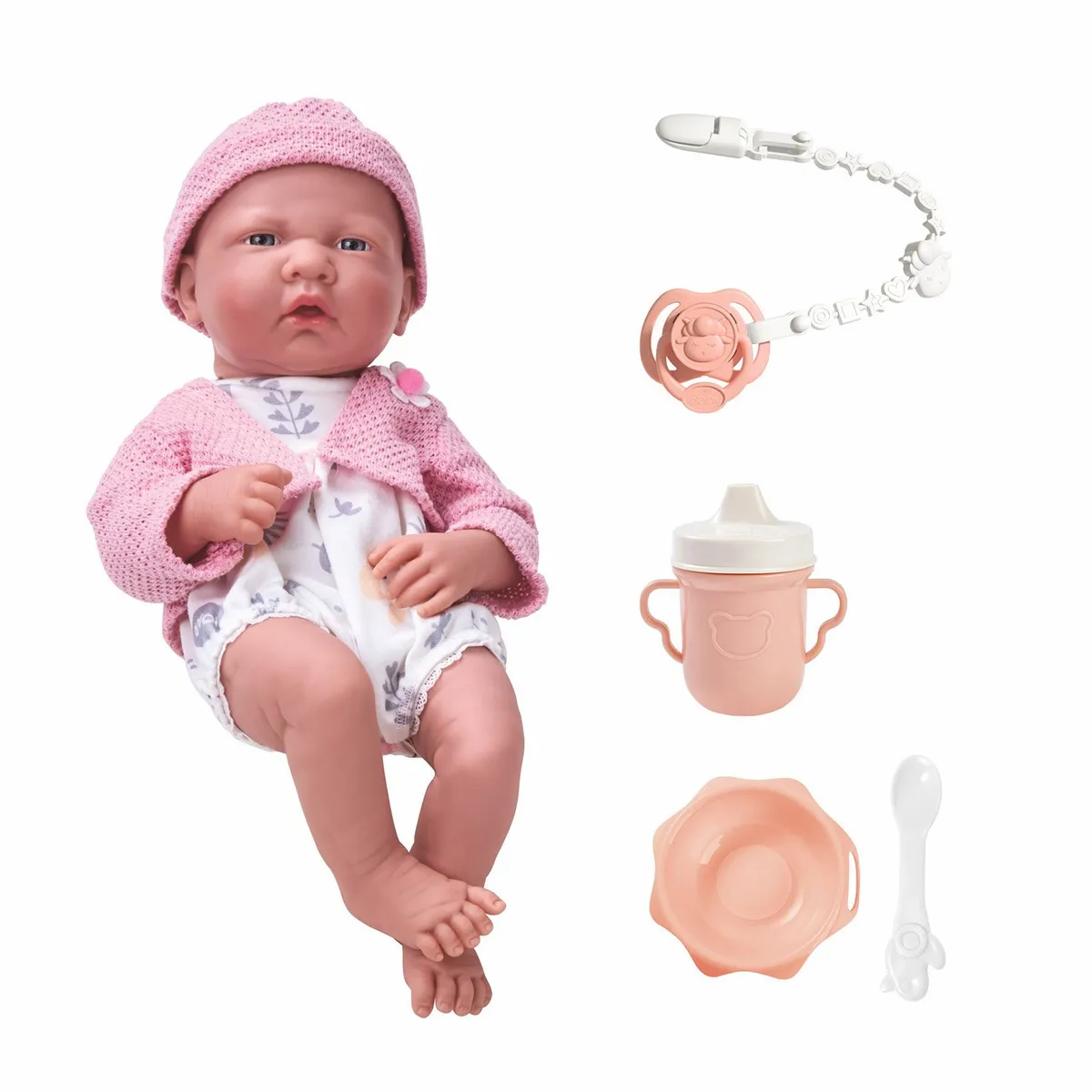 KIDS N PLAY - Juguete Muñeca Reborn Bebé Recien Nacida Kids N Play