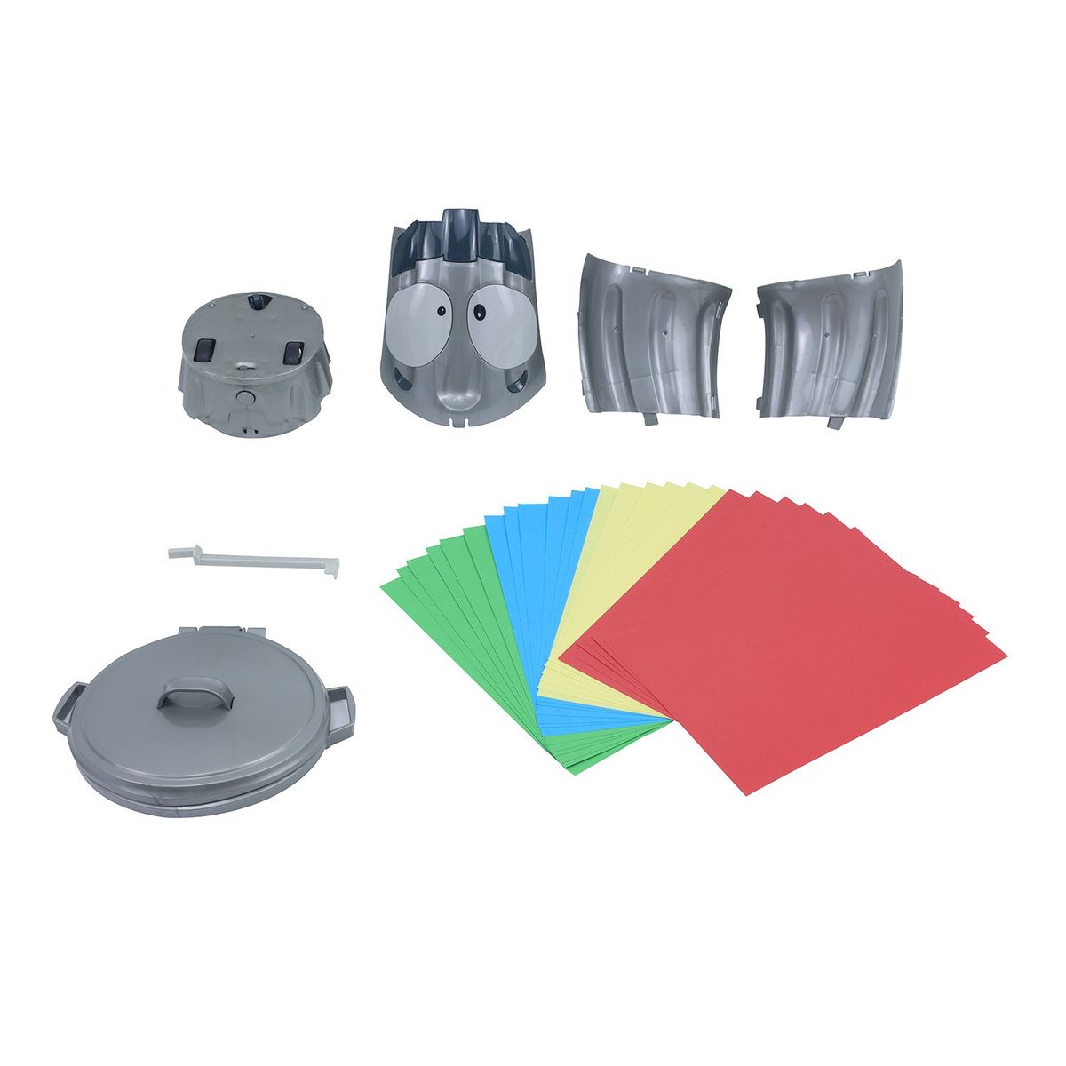 WIZCOM - Juguete Juego De Mesa Crazy Trash Can