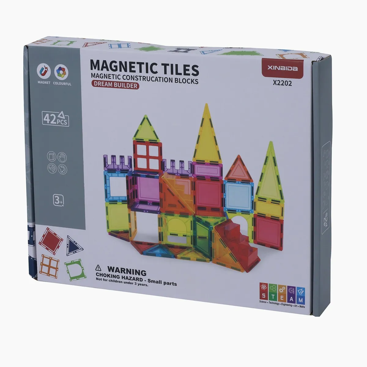 XINBIDA - Bloques Magneticos 42 Pzas