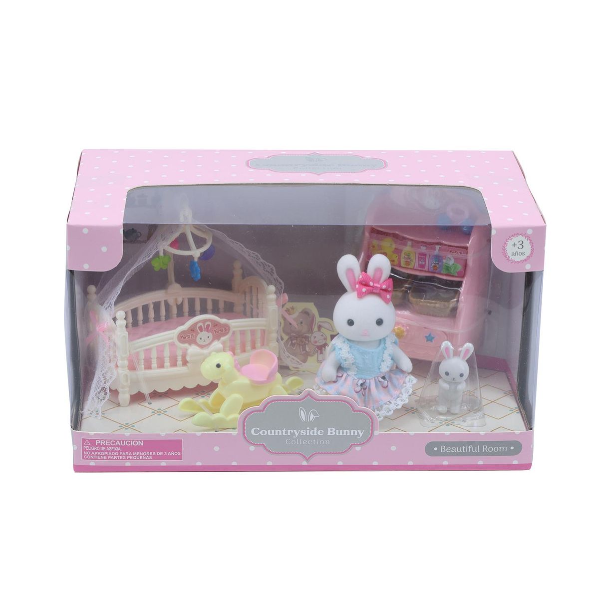 KIDS N PLAY - Juguete Set De Cuarto Bebe Conejo