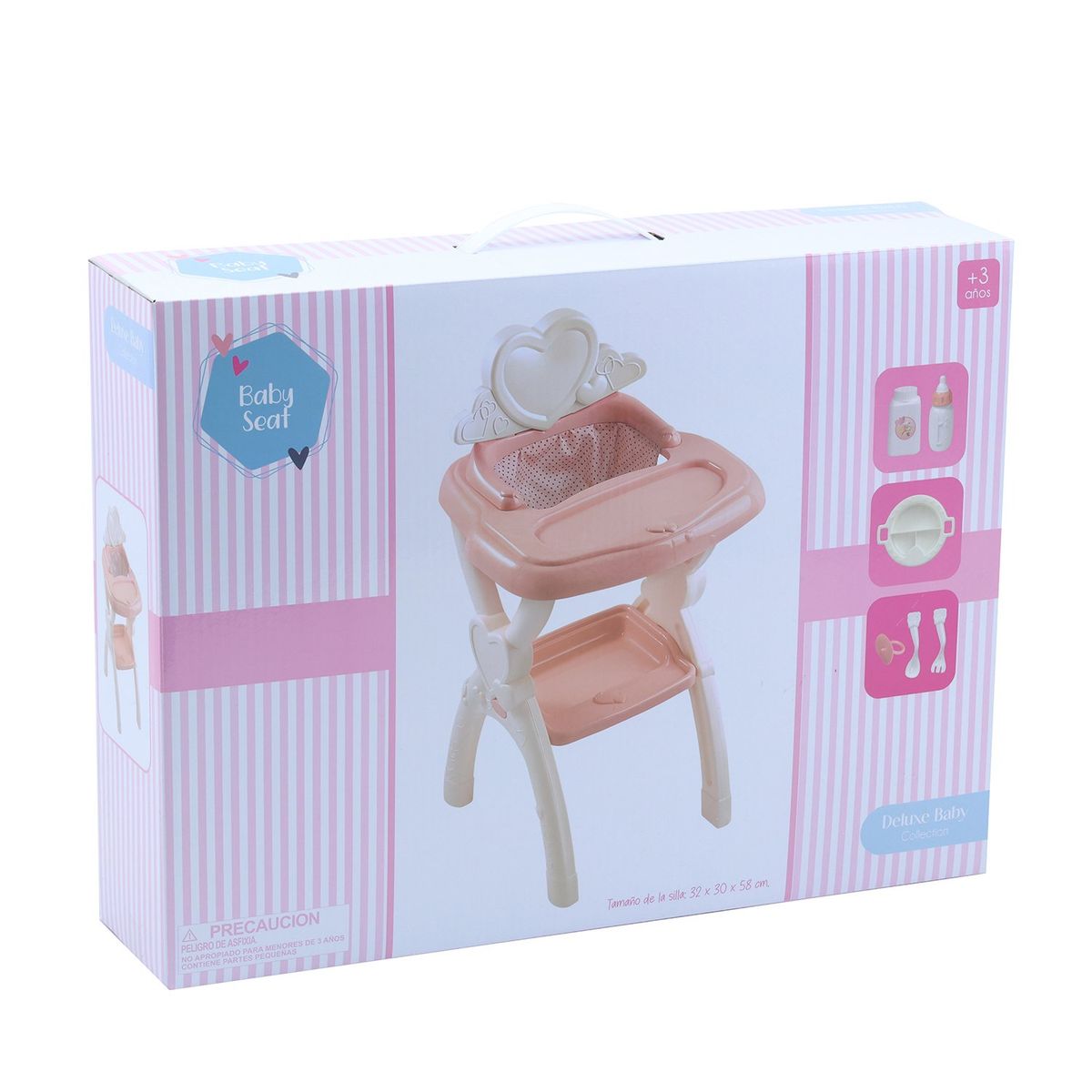 KIDS N PLAY - Juguete Silla De Comer Para Muñecas Kids N Play