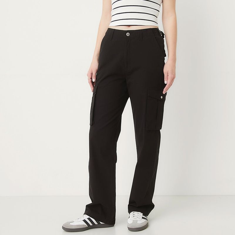 SYBILLA - Pantalón 100% Algodón Mujer Sybilla