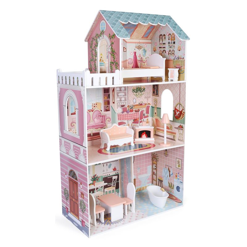 Juguete Casa Muñecas Madera Leia Accesorios Scoop SCOOP