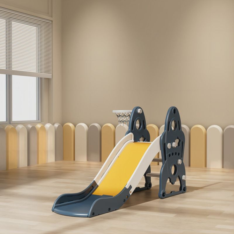 SCOOP - Tobogán Scoop Con Aro De Básquet Y Diseño De Cohete