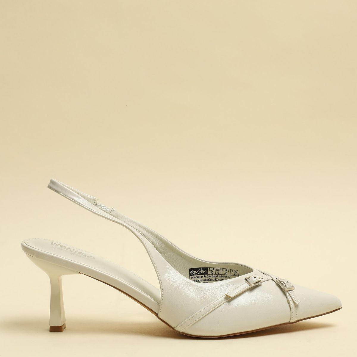 MOSSIMO - Zapato Formal Mujer Mossimo Dany-lb Blanco