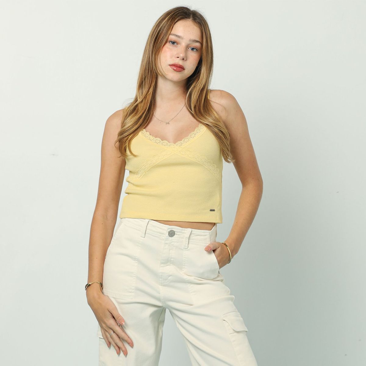 AMERICAN ABBEY - Overall Algodón American Abbey Casual Manga Corta