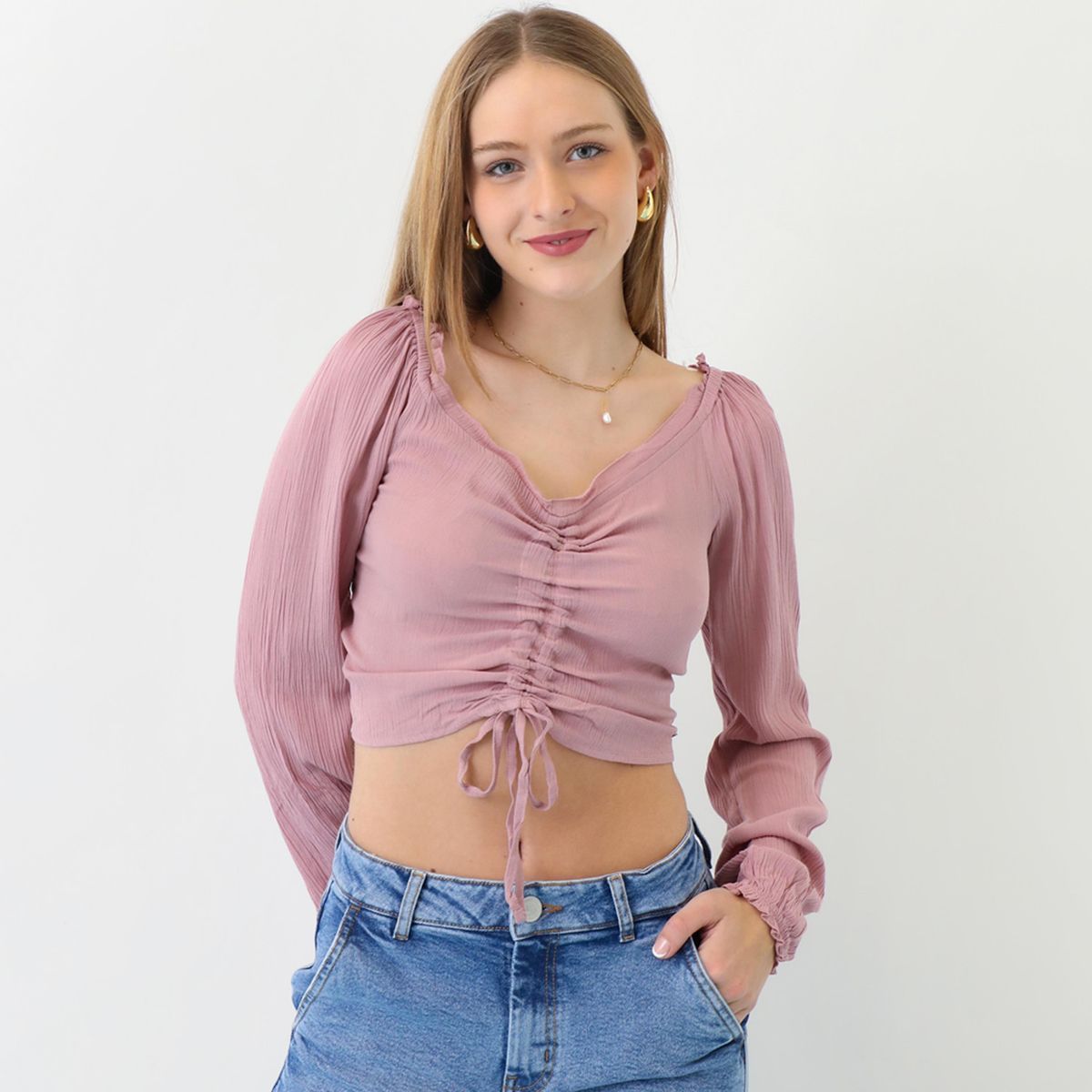 AMERICAN ABBEY - Blusa Casual Mujer American Abbey