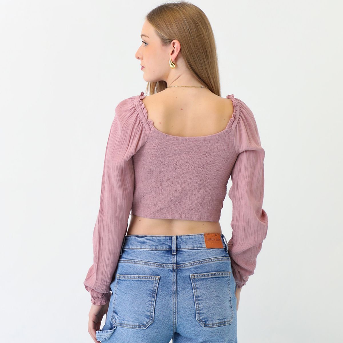 AMERICAN ABBEY - Blusa Casual Mujer American Abbey