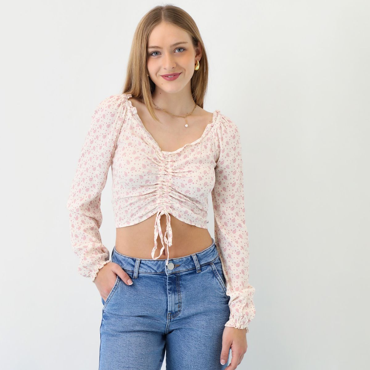 AMERICAN ABBEY - Blusa Casual Mujer American Abbey