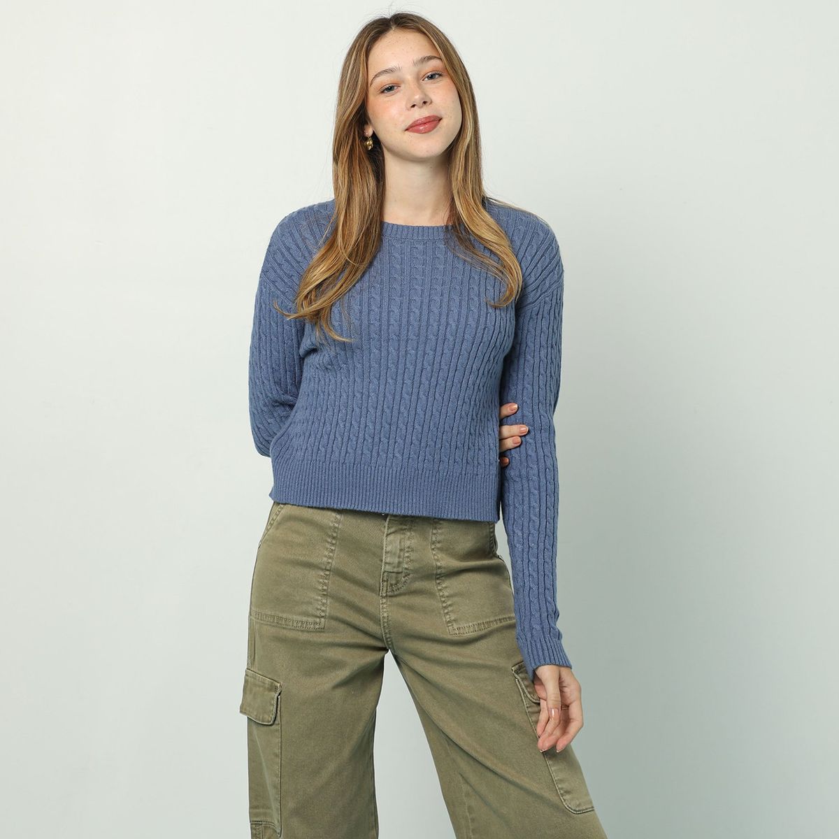 AMERICAN ABBEY - Chompa Casual Mujer American Abbey