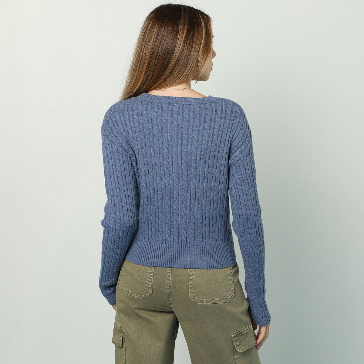 AMERICAN ABBEY - Chompa Casual Mujer American Abbey