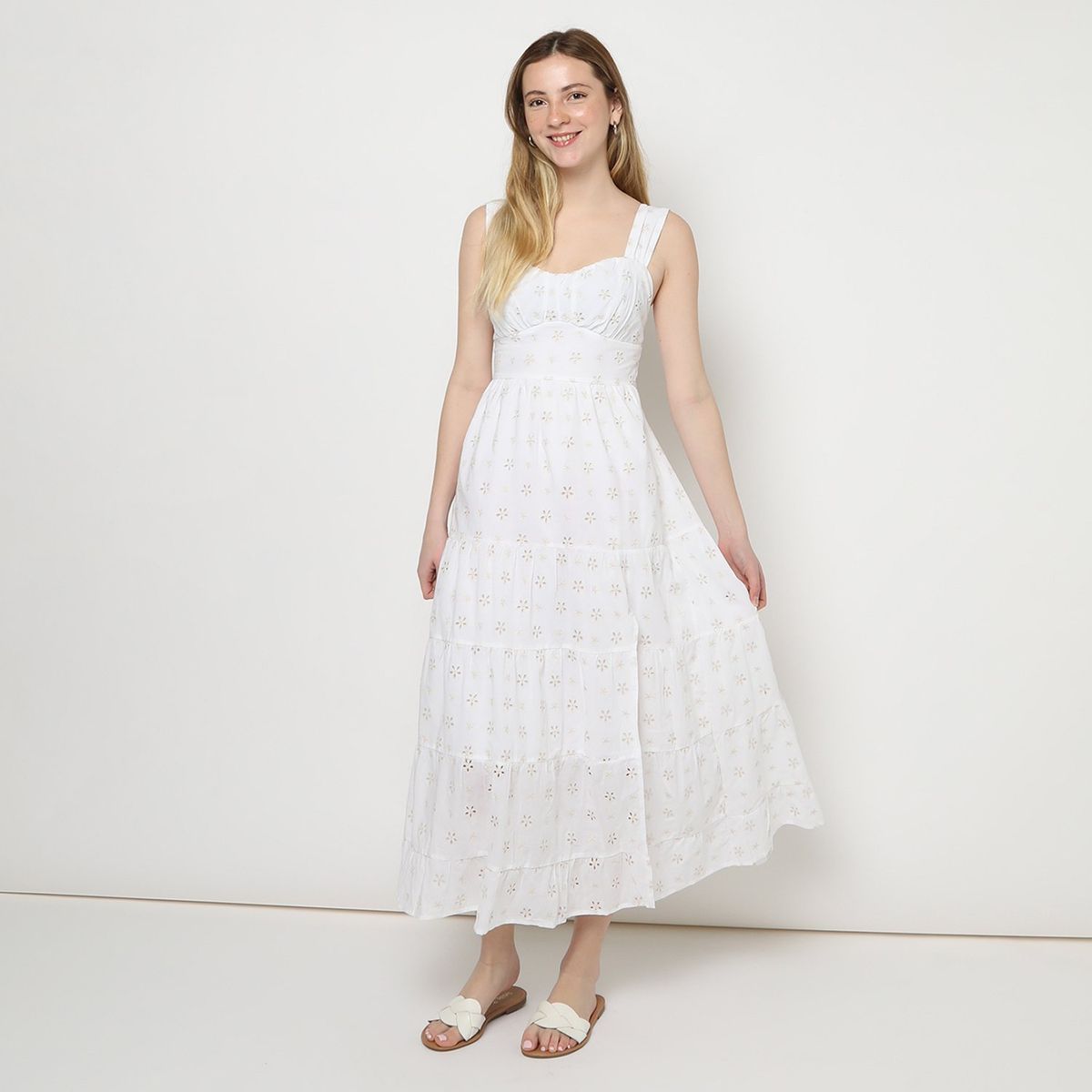 AMERICAN ABBEY - Vestido 100% Algodón Mujer American Abbey