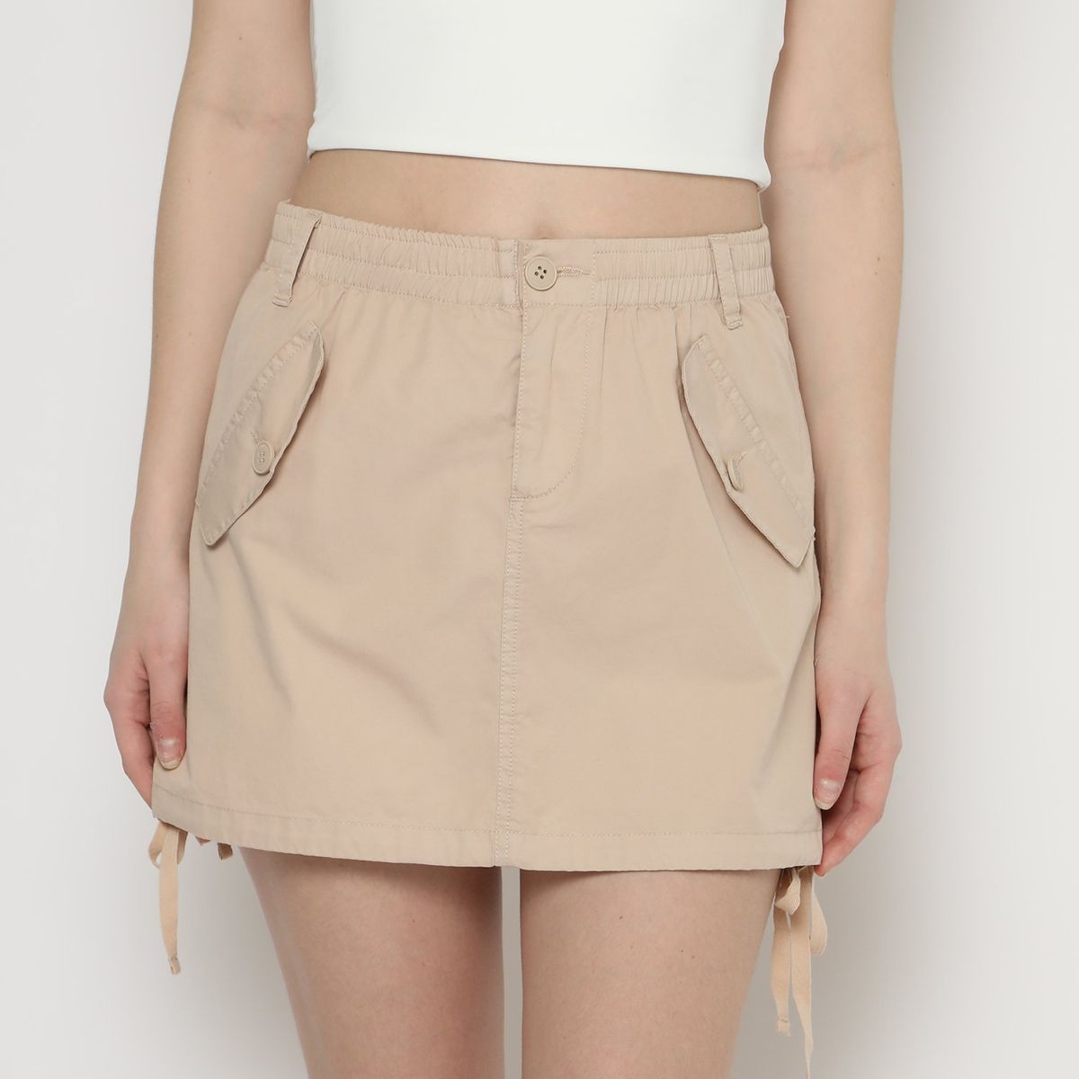 AMERICAN ABBEY - Falda 100% Algodón Mujer American Abbey