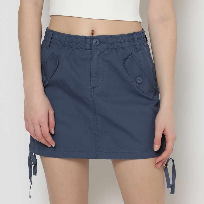 AMERICAN ABBEY - Falda 100% Algodón Mujer American Abbey