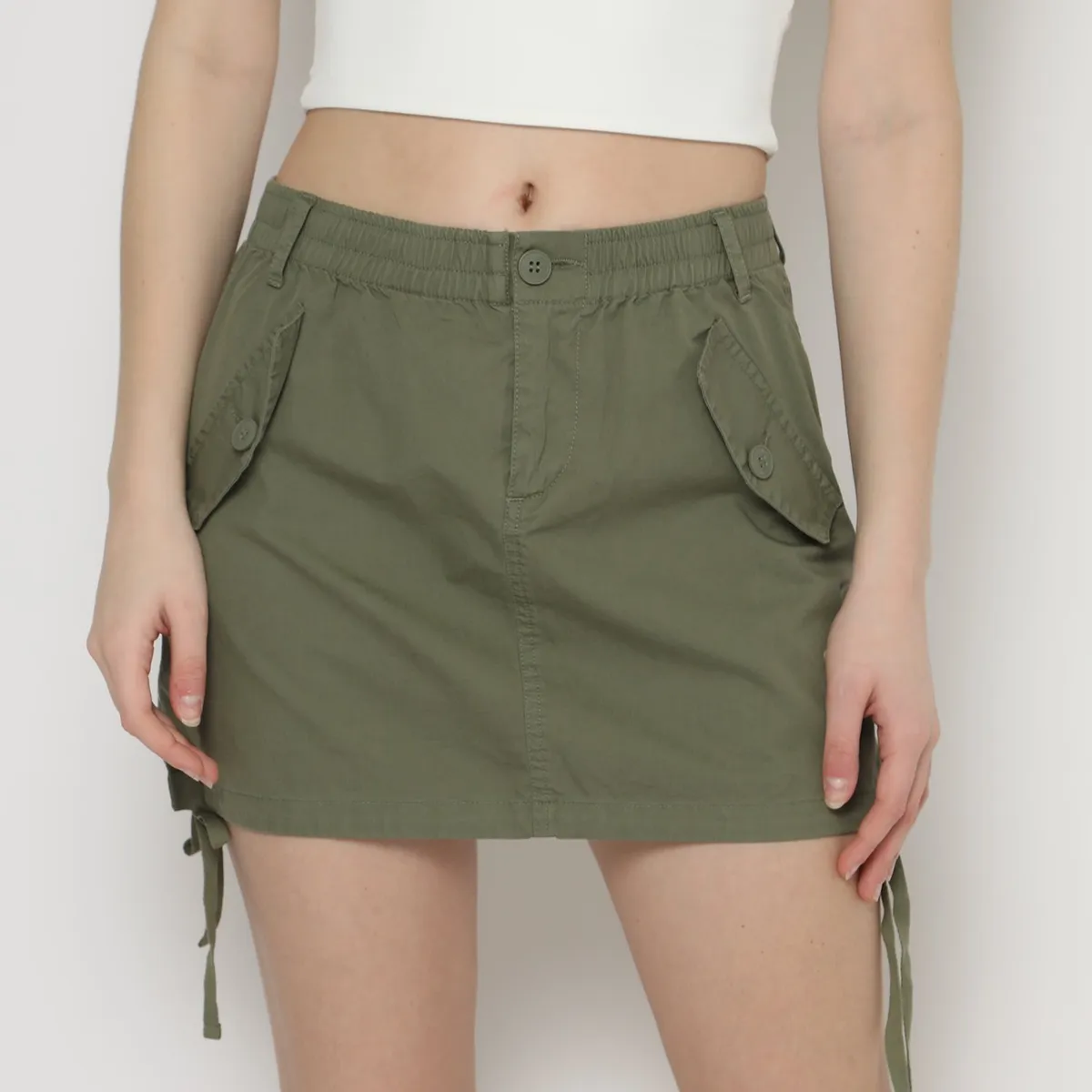 AMERICAN ABBEY - Falda 100% Algodón Mujer American Abbey