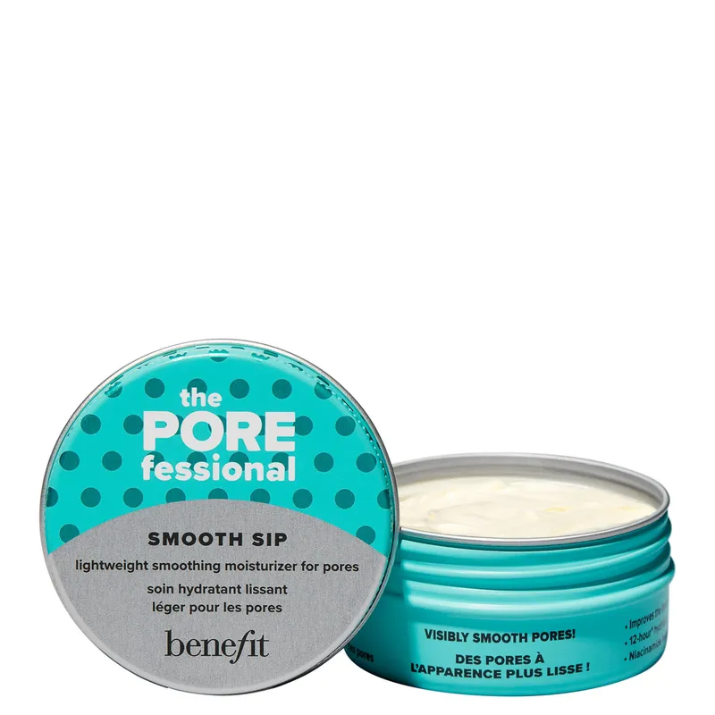 BENEFIT - Hidratante Facial En Crema Smooth Sip Moisturizer Mini  Pore Care
