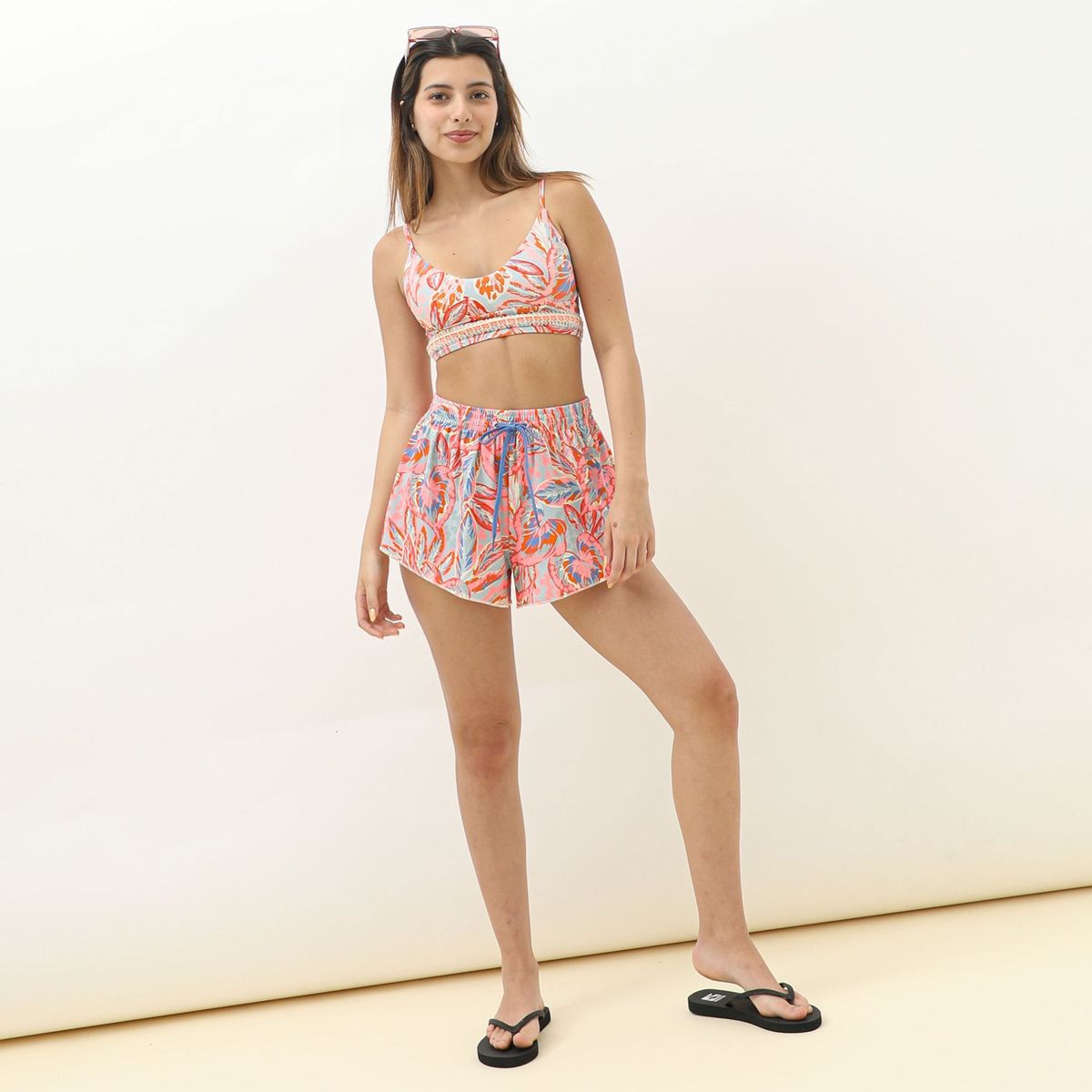 DOO AUSTRALIA - Short Doo Australia Casual Mujer Cintura Elástica
