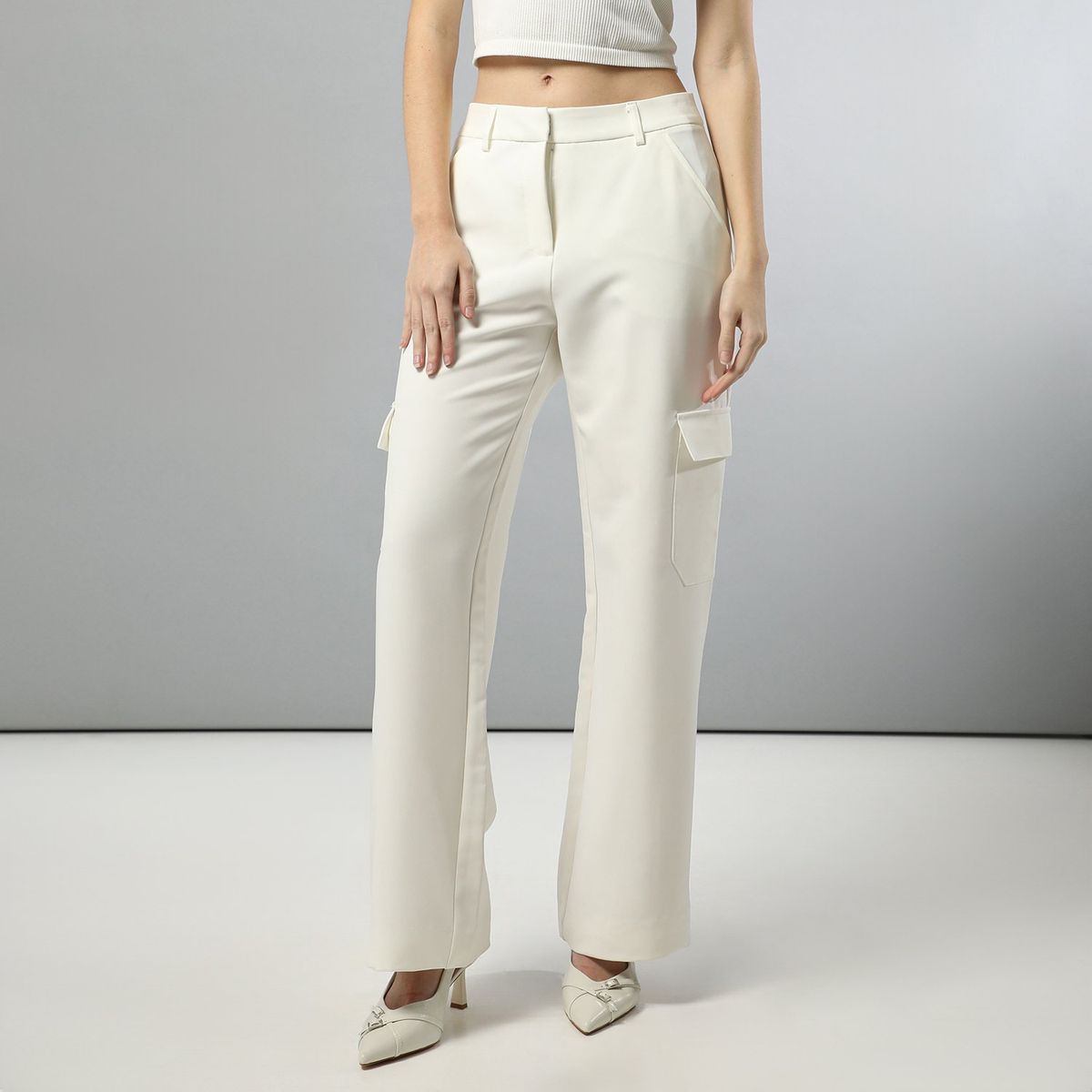 MOSSIMO - Pantalón Cargo Mujer Mossimo