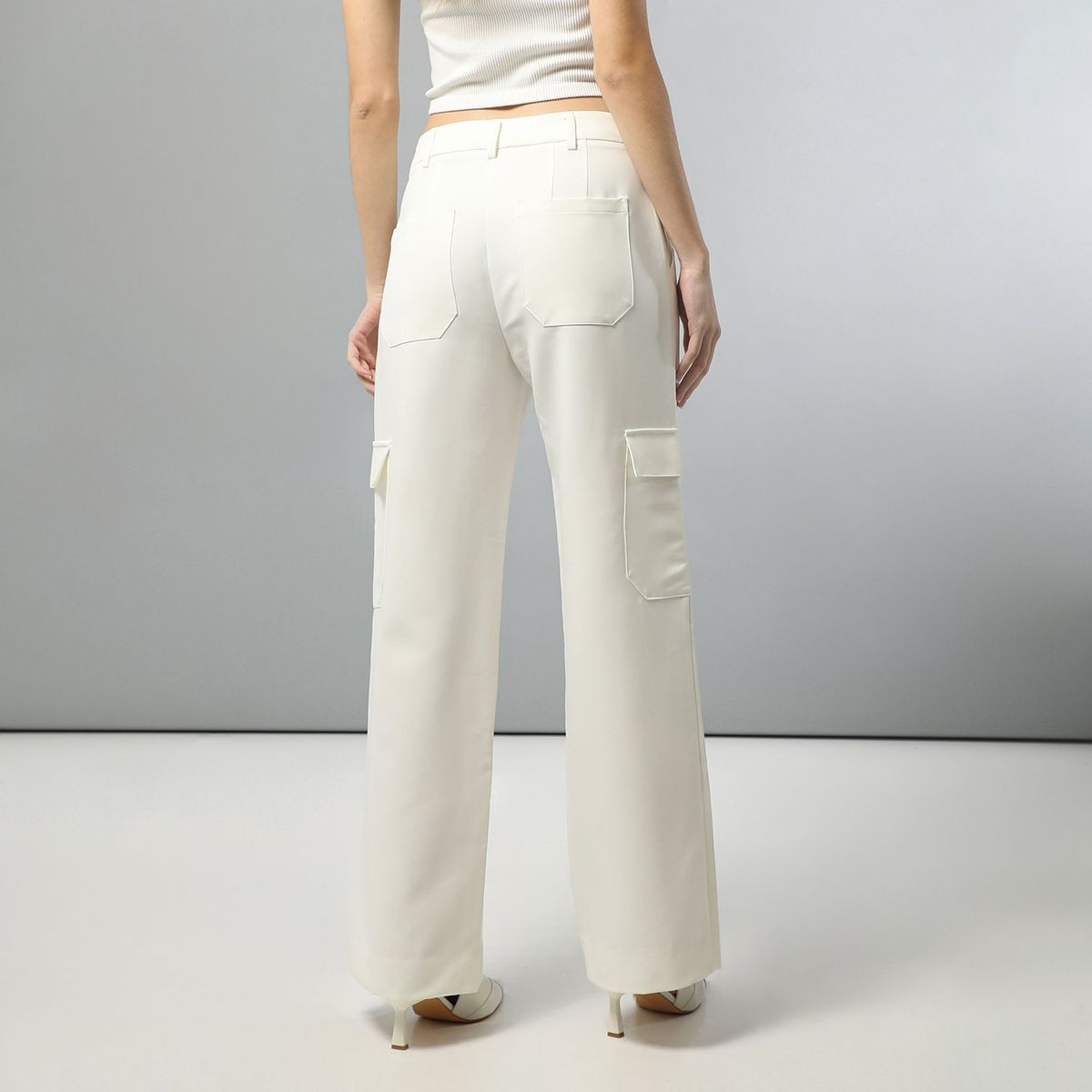 MOSSIMO - Pantalón Cargo Mujer Mossimo