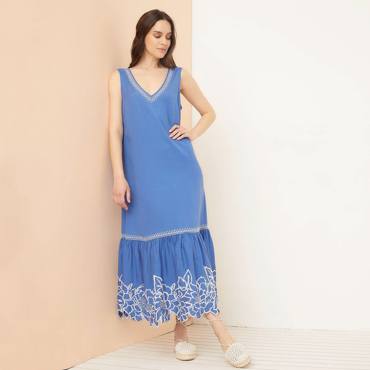 ELLE - Vestido Casual Mujer Elle