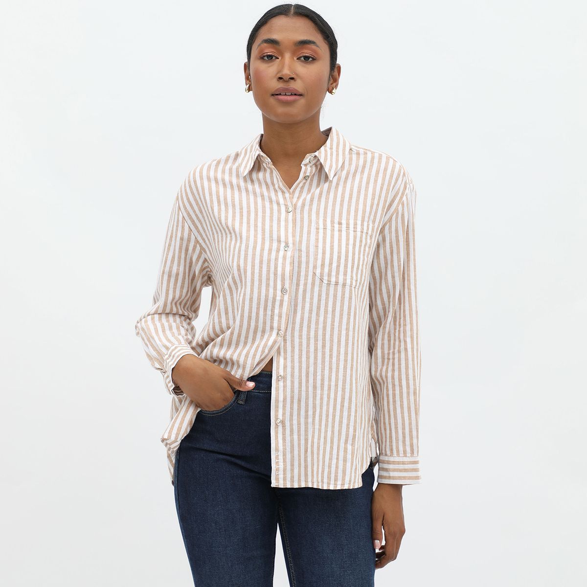 ELLE - Blusa Algodón Mujer Elle