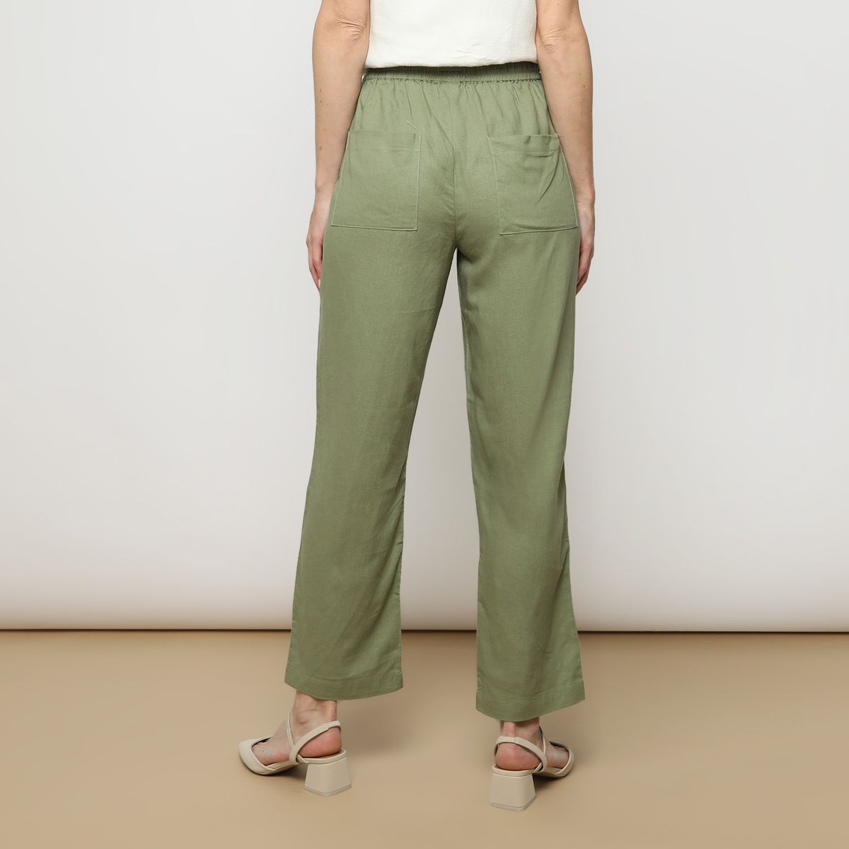 APOLOGY - Pantalón Apology Casual Con Bolsillos