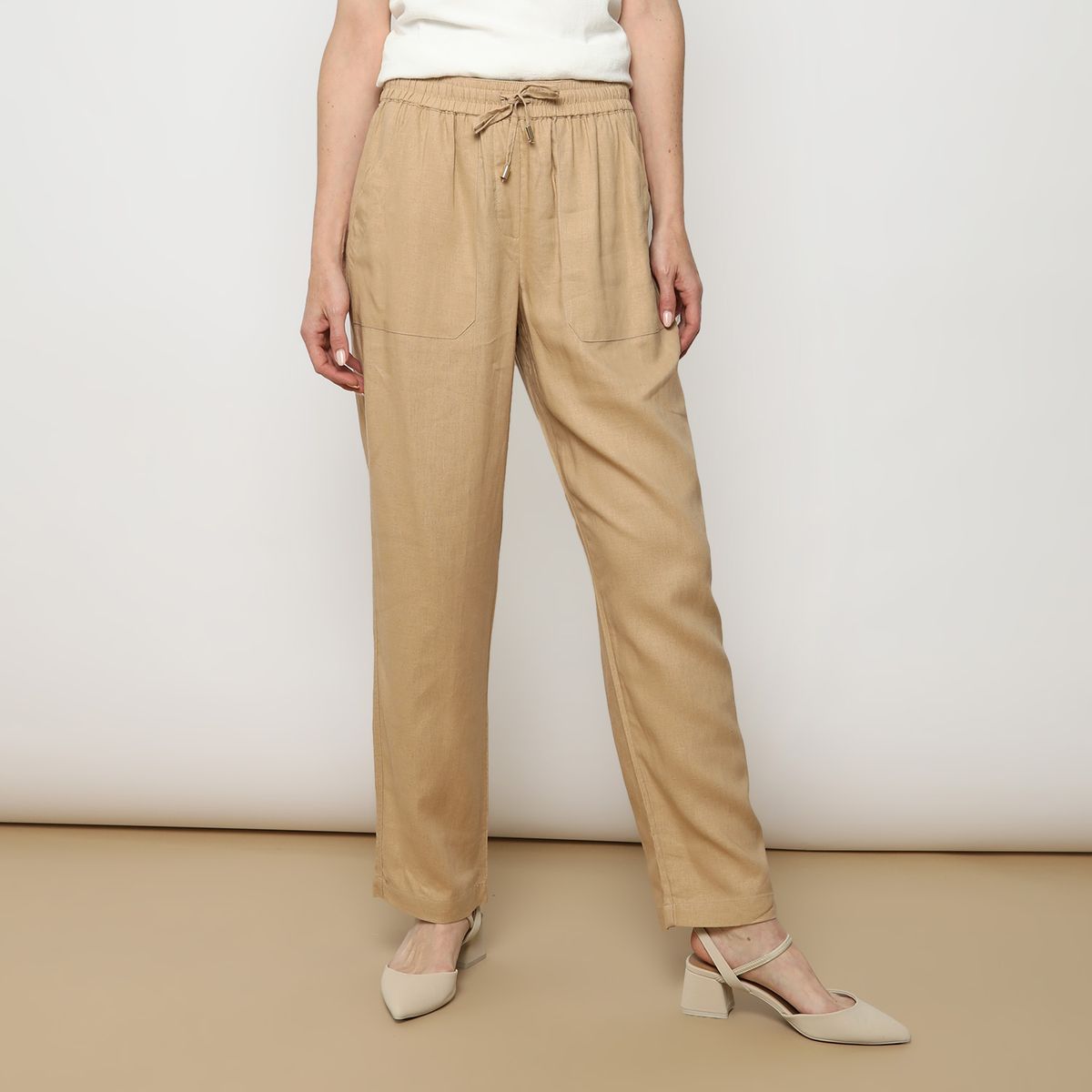 APOLOGY - Pantalón Apology Casual Con Bolsillos