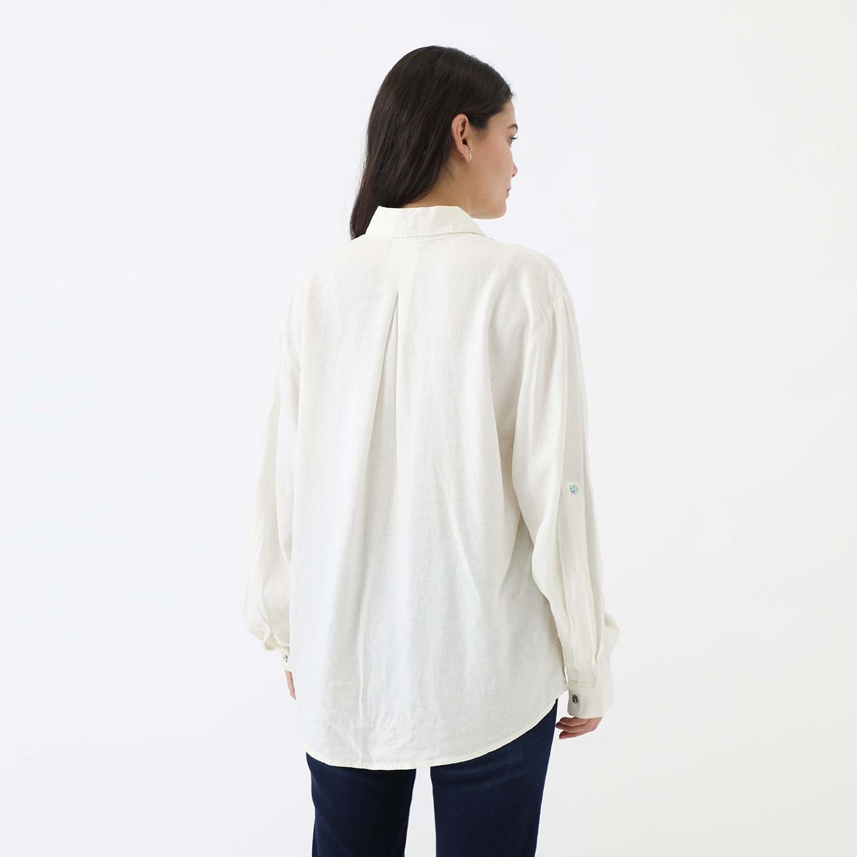 APOLOGY - Blusa Apology Manga Corta Verde Casual