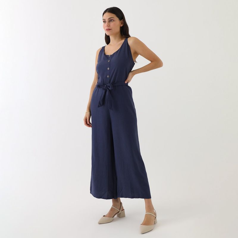 STEFANO COCCI - Enterizo Lino Mujer Stefano Cocci