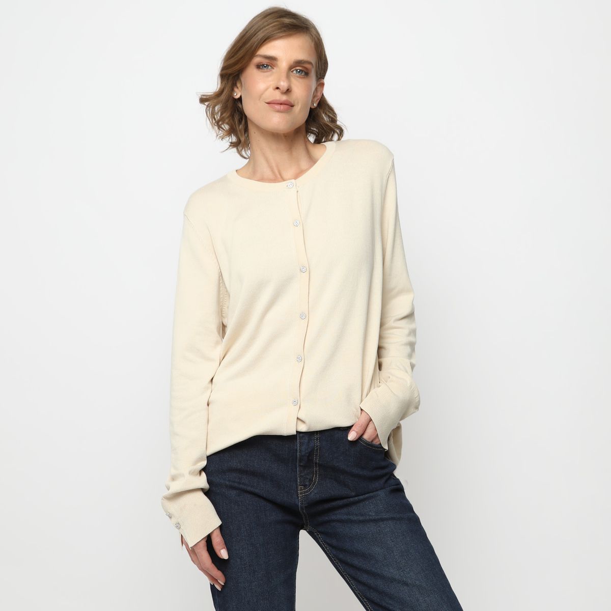 STEFANO COCCI - Cardigan Casual Mujer Stefano Cocci