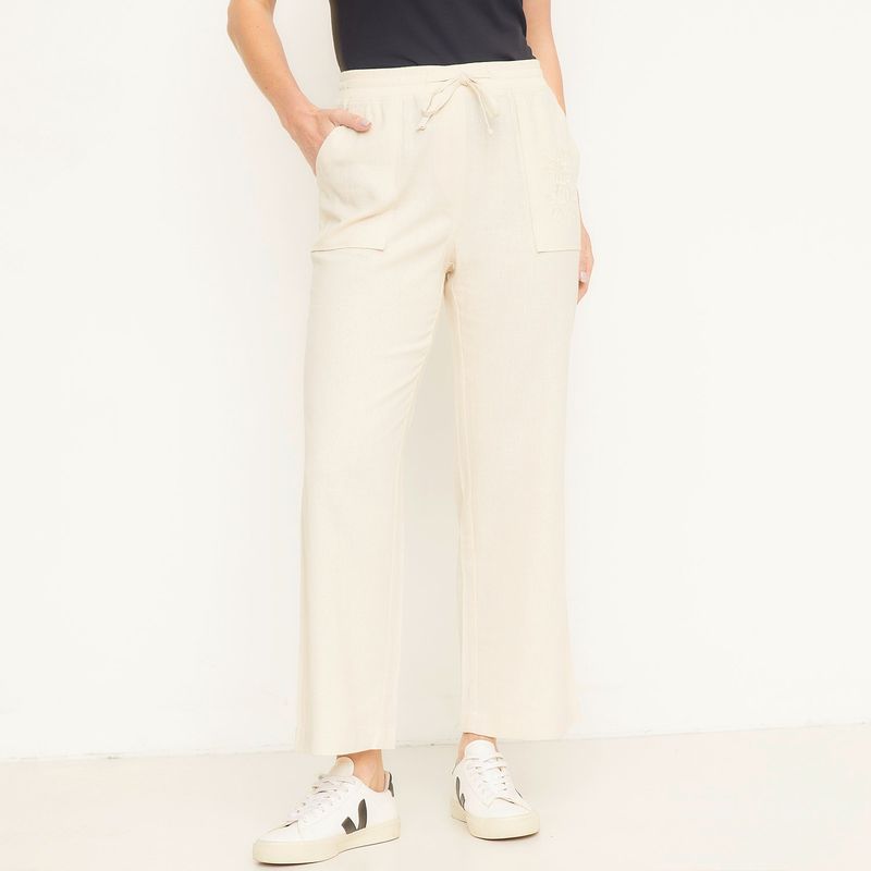 NEWPORT - Pantalón Newport Casual Tiro Medio Para Mujer