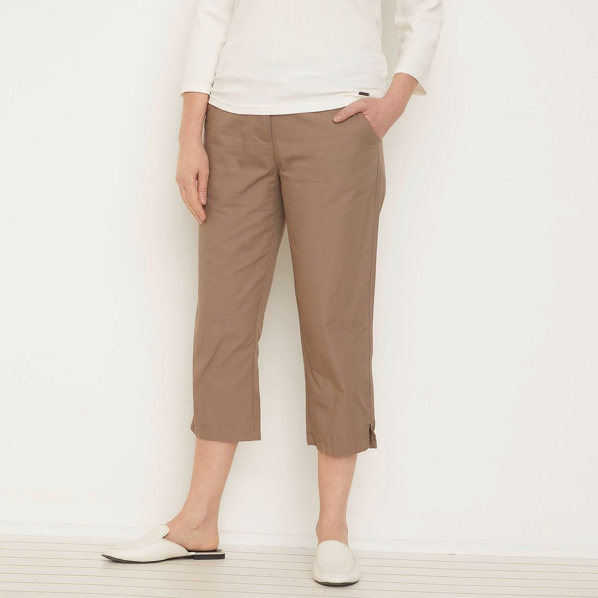 NEWPORT - Pantalón 100% Algodón Mujer Newport